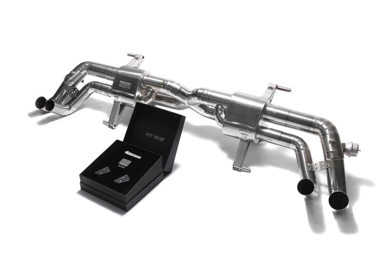 Tuyau d'échappement haute performance à revêtement céramique Armytrix avec simulateur de catalyseur pour Lamborghini Aventador LP700-4 / LP720-4 (2011-2017)