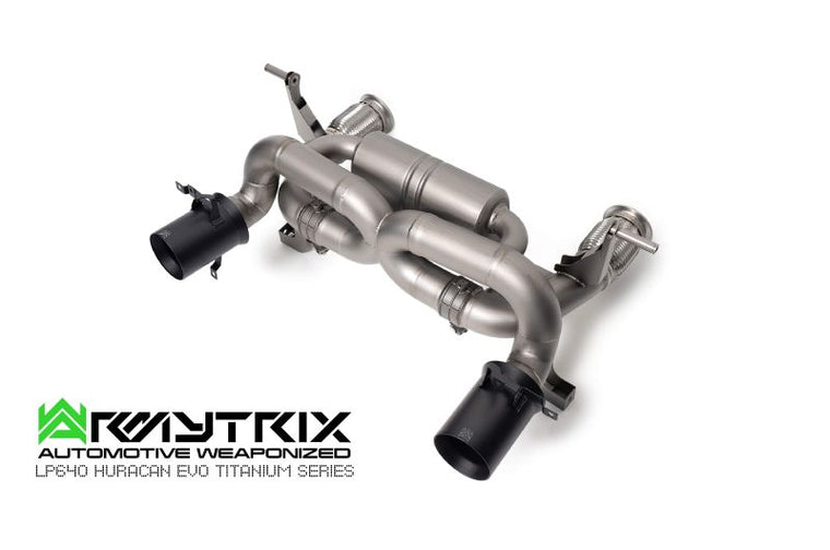 Tuyau d'échappement haute performance à revêtement céramique Armytrix avec simulateur de catalyseur pour Lamborghini Aventador LP700-4 / LP720-4 (2011-2017)