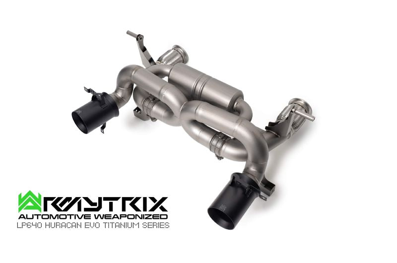 Tuyau d'échappement haute performance à revêtement céramique Armytrix avec simulateur de catalyseur pour Lamborghini Aventador LP700-4 / LP720-4 (2011-2017)