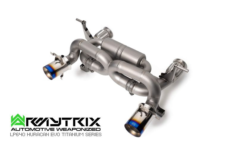 Tuyau d'échappement haute performance à revêtement céramique Armytrix avec simulateur de catalyseur pour Lamborghini Aventador LP700-4 / LP720-4 (2011-2017)