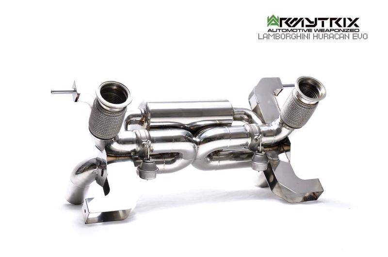 Tuyau d'échappement haute performance à revêtement céramique Armytrix avec simulateur de catalyseur pour Lamborghini Aventador LP700-4 / LP720-4 (2011-2017)