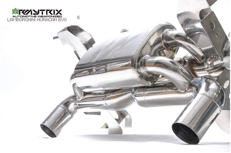 Tuyau d'échappement haute performance à revêtement céramique Armytrix avec simulateur de catalyseur pour Lamborghini Aventador LP700-4 / LP720-4 (2011-2017)