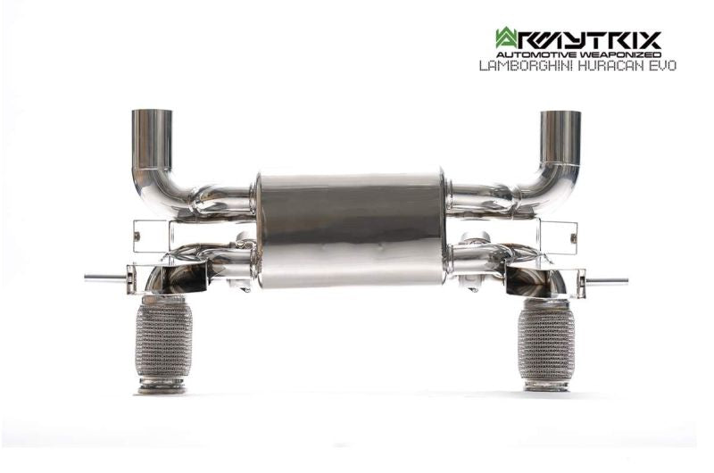 Tuyau d'échappement haute performance à revêtement céramique Armytrix avec simulateur de catalyseur pour Lamborghini Aventador LP700-4 / LP720-4 (2011-2017)
