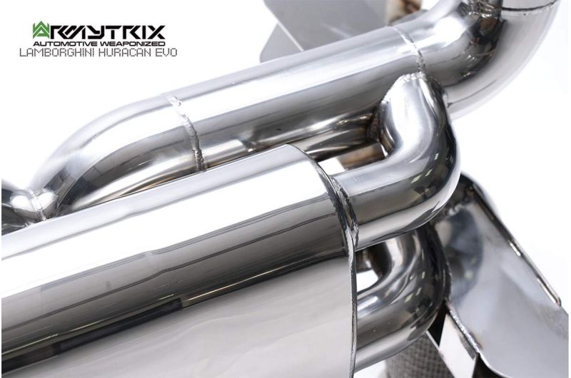 Tuyau d'échappement haute performance à revêtement céramique Armytrix avec simulateur de catalyseur pour Lamborghini Aventador LP700-4 / LP720-4 (2011-2017)