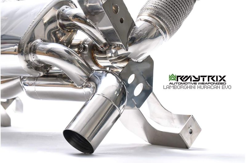 Tuyau d'échappement haute performance à revêtement céramique Armytrix avec simulateur de catalyseur pour Lamborghini Aventador LP700-4 / LP720-4 (2011-2017)