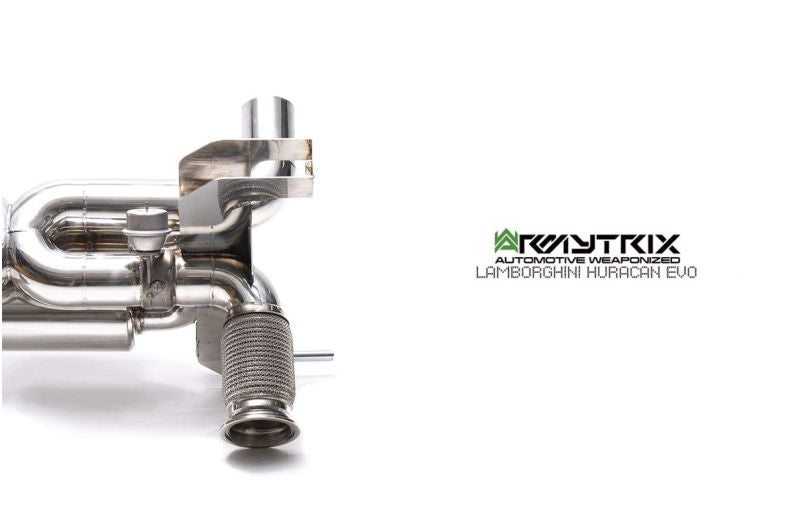 Tuyau d'échappement haute performance à revêtement céramique Armytrix avec simulateur de catalyseur pour Lamborghini Aventador LP700-4 / LP720-4 (2011-2017)