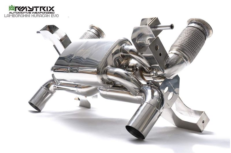 Tuyau d'échappement haute performance à revêtement céramique Armytrix avec simulateur de catalyseur pour Lamborghini Aventador LP700-4 / LP720-4 (2011-2017)