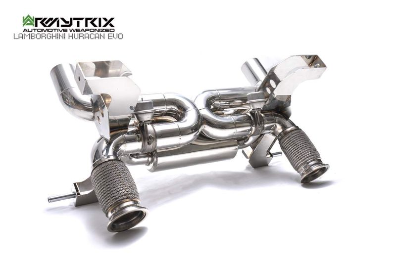 Tuyau d'échappement haute performance à revêtement céramique Armytrix avec simulateur de catalyseur pour Lamborghini Aventador LP700-4 / LP720-4 (2011-2017)