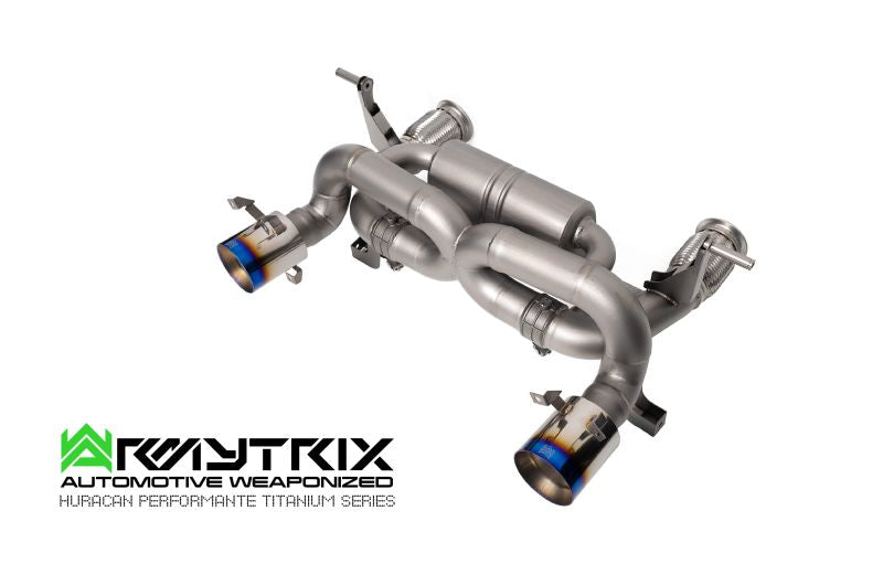 Lamborghini Huracan LP640-4 Performanté (2017–2019) valvetronic exhaust system - Armytrix Exhausts
