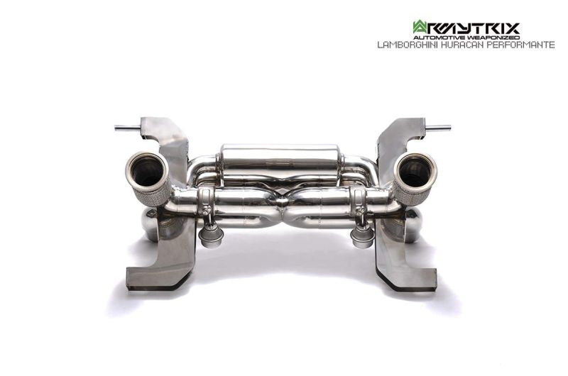 Lamborghini Huracan LP640-4 Performanté (2017–2019) valvetronic exhaust system - Armytrix Exhausts