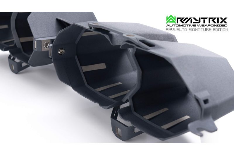 Tuyaux de catalyseur sport Armytrix à revêtement céramique 200 cpsi avec simulateurs de catalyseur pour Lamborghini Revuelto 6.5 L L545 V12 hybride (2024-présent)