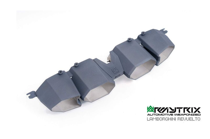 Tuyaux de catalyseur sport Armytrix à revêtement céramique 200 cpsi avec simulateurs de catalyseur pour Lamborghini Revuelto 6.5 L L545 V12 hybride (2024-présent)