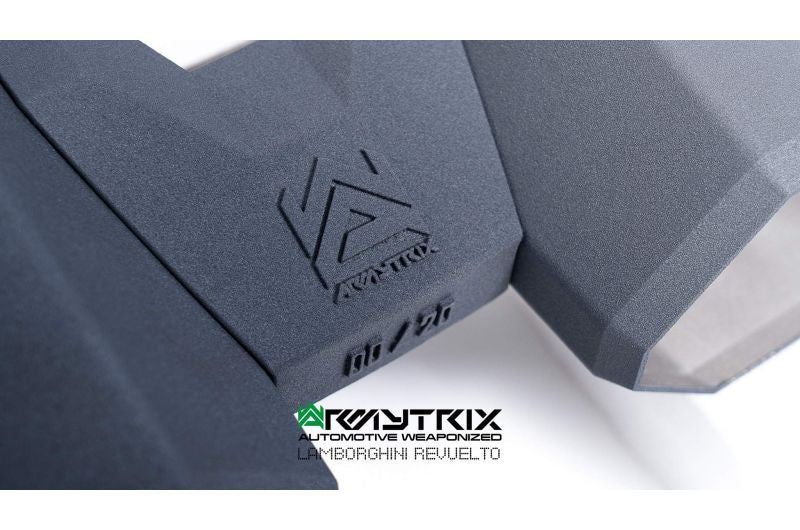 Tuyaux de catalyseur sport Armytrix à revêtement céramique 200 cpsi avec simulateurs de catalyseur pour Lamborghini Revuelto 6.5 L L545 V12 hybride (2024-présent)