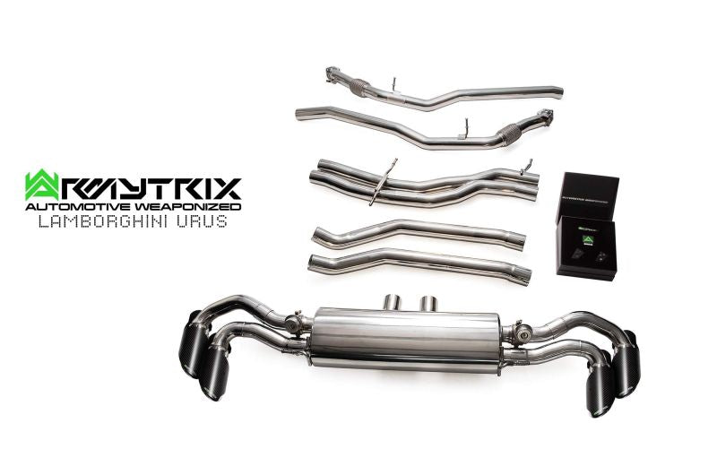 Tuyau de descente de catalyseur sport Armytrix Euro 6 à revêtement céramique 200 cpsi pour Lamborghini Urus (2018-présent)