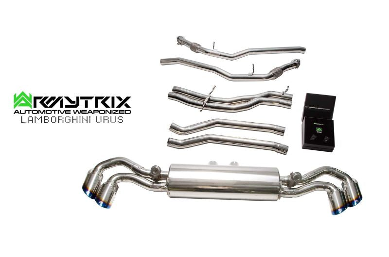 Tuyau de descente de catalyseur sport Armytrix Euro 6 à revêtement céramique 200 cpsi pour Lamborghini Urus (2018-présent)