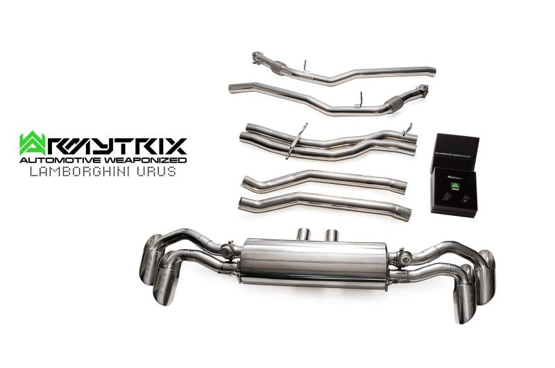 Tuyau de descente de catalyseur sport Armytrix Euro 6 à revêtement céramique 200 cpsi pour Lamborghini Urus (2018-présent)