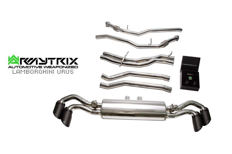 Tuyau de descente de catalyseur sport Armytrix Euro 6 à revêtement céramique 200 cpsi pour Lamborghini Urus (2018-présent)