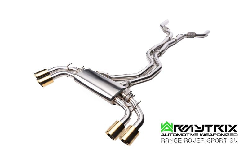 Sport SV V8 twin-turbo (2023-Present) valvetronic exhaust system - Armytrix Exhausts