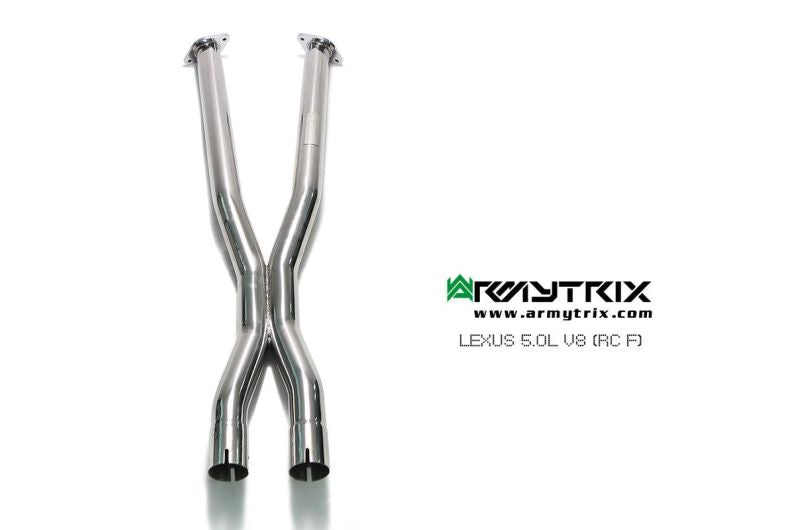 Tuyau d'échappement Valvetronic décatalysé à revêtement céramique Armytrix avec simulateur de catalyseur pour Lamborghini Murcielago LP640 (2006-2010)