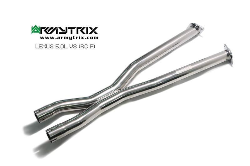 Tuyau d'échappement Valvetronic décatalysé à revêtement céramique Armytrix avec simulateur de catalyseur pour Lamborghini Murcielago LP640 (2006-2010)