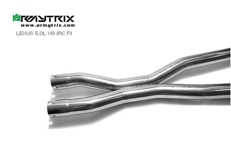 Tuyau d'échappement Valvetronic décatalysé à revêtement céramique Armytrix avec simulateur de catalyseur pour Lamborghini Murcielago LP640 (2006-2010)