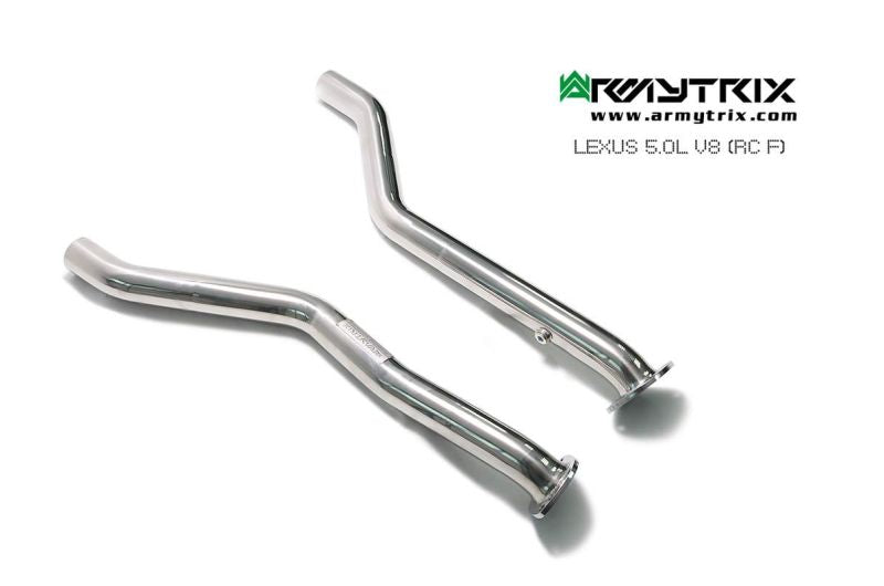 Tuyau d'échappement Valvetronic décatalysé à revêtement céramique Armytrix avec simulateur de catalyseur pour Lamborghini Murcielago LP640 (2006-2010)