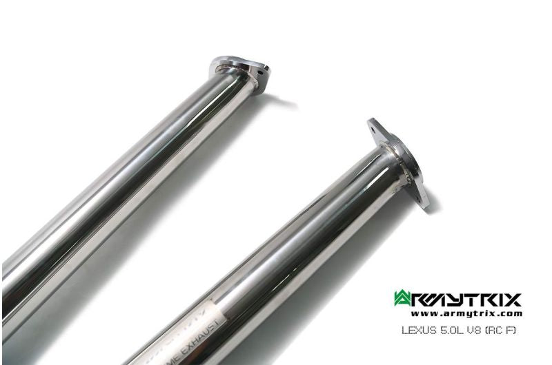 Tuyau d'échappement Valvetronic décatalysé à revêtement céramique Armytrix avec simulateur de catalyseur pour Lamborghini Murcielago LP640 (2006-2010)