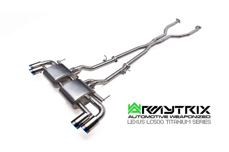 Tuyau d'échappement Valvetronic décatalysé à revêtement céramique Armytrix avec simulateur de catalyseur pour Lamborghini Murcielago LP640 (2006-2010)