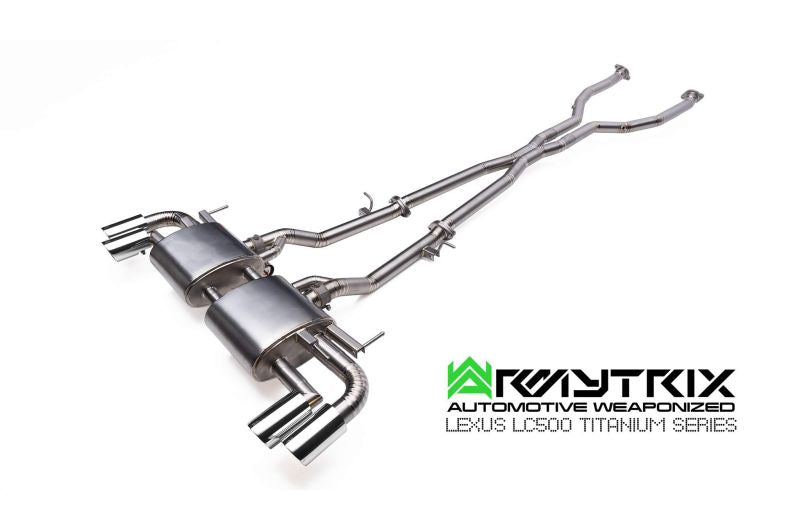 Tuyau d'échappement Valvetronic décatalysé à revêtement céramique Armytrix avec simulateur de catalyseur pour Lamborghini Murcielago LP640 (2006-2010)