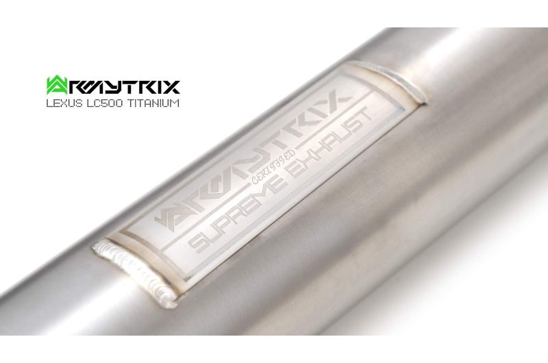 Tuyau d'échappement Valvetronic décatalysé à revêtement céramique Armytrix avec simulateur de catalyseur pour Lamborghini Murcielago LP640 (2006-2010)