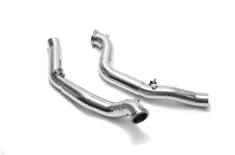 Tuyau de descente haute performance à revêtement céramique Armytrix, sans catalyseur et avec simulateur de catalyseur pour Maserati Ghibli (2013-2018)