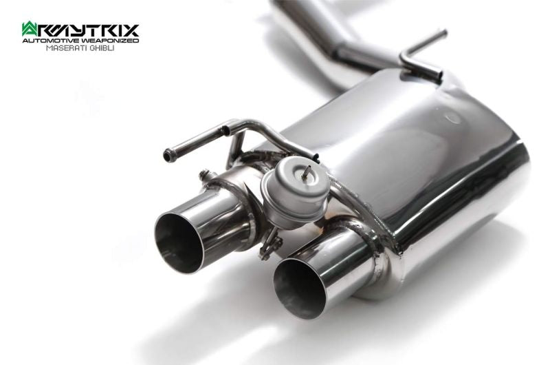 Tuyau de descente haute performance à revêtement céramique Armytrix, sans catalyseur et avec simulateur de catalyseur pour Maserati Ghibli (2013-2018)