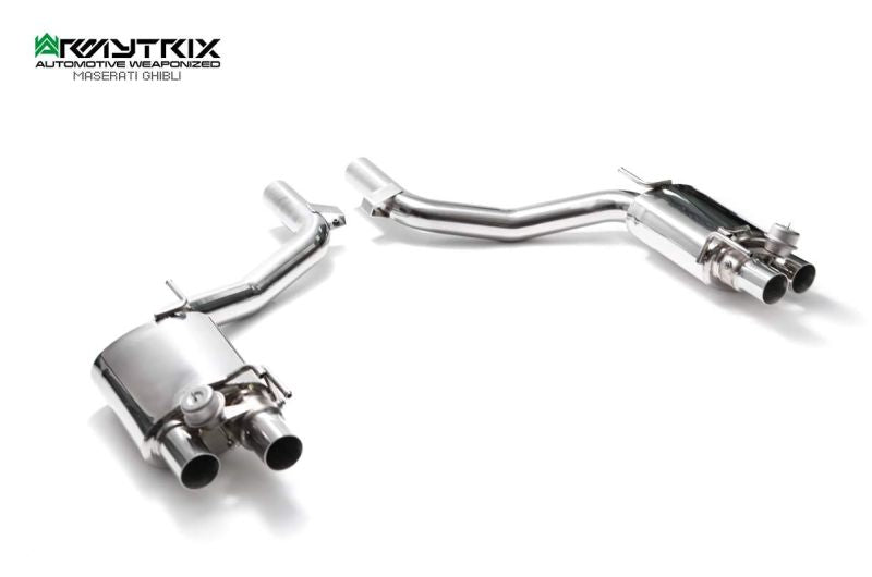 Tuyau de descente haute performance à revêtement céramique Armytrix, sans catalyseur et avec simulateur de catalyseur pour Maserati Ghibli (2013-2018)