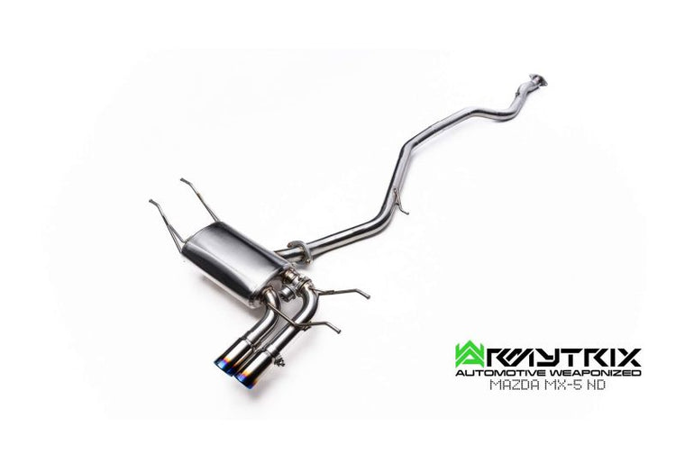 Tuyau d'échappement Valved décatalysé à revêtement céramique Armytrix avec simulateur de catalyseur pour Lamborghini Murcielago LP640 (2006-2010)