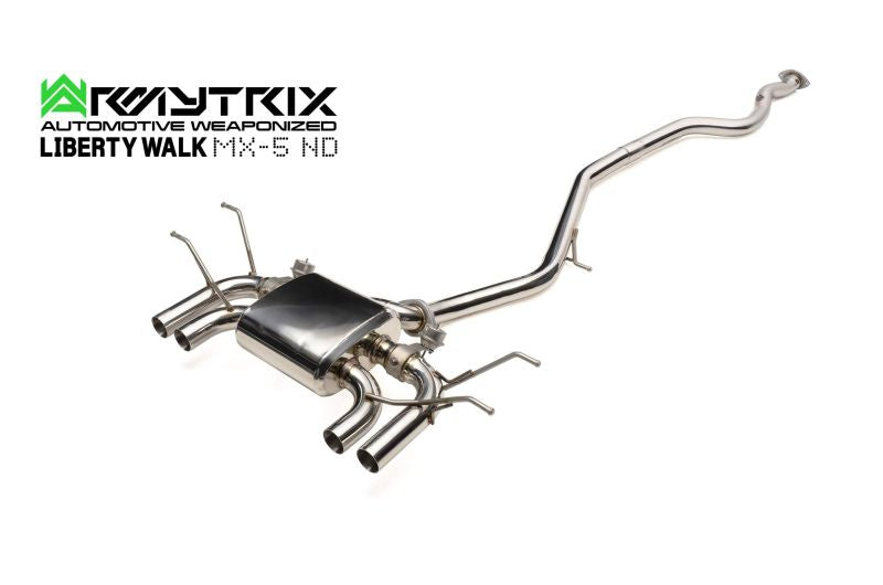 Tuyau d'échappement Valvetronic décatalysé à revêtement céramique Armytrix avec simulateur de catalyseur pour Lamborghini Murcielago LP640 (2006-2010)