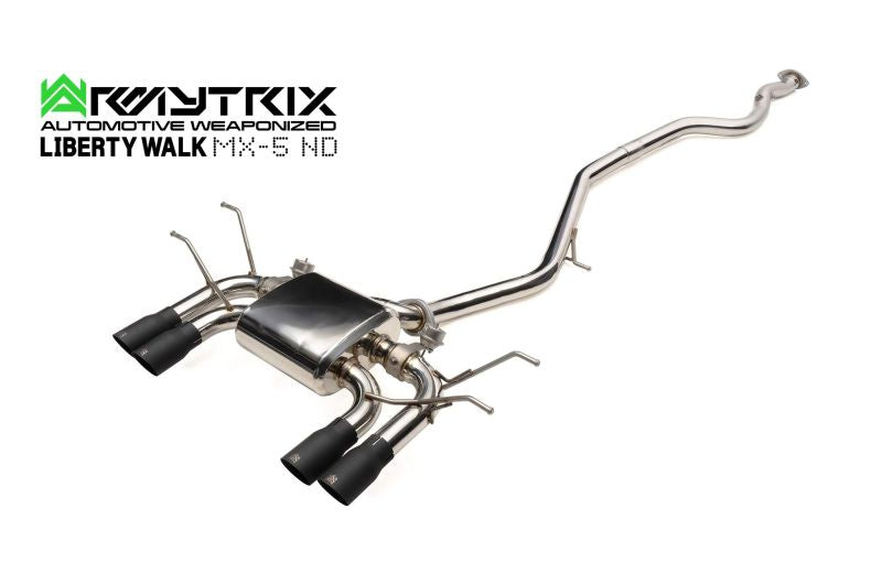 Tuyau d'échappement Valvetronic décatalysé à revêtement céramique Armytrix avec simulateur de catalyseur pour Lamborghini Murcielago LP640 (2006-2010)