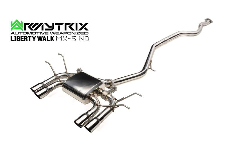 Tuyau d'échappement Valvetronic décatalysé à revêtement céramique Armytrix avec simulateur de catalyseur pour Lamborghini Murcielago LP640 (2006-2010)