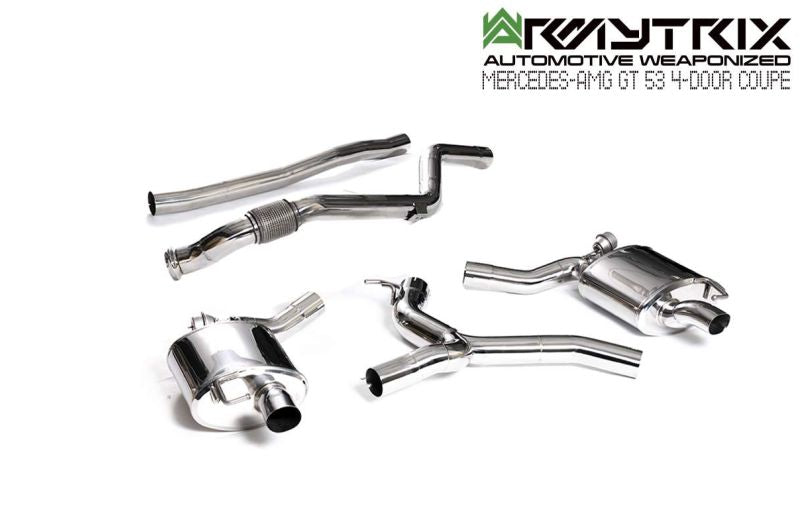 Mercedes-AMG GT 43/53 4-Door Coupé OPF/Non-OPF (2019-Present) valvetronic exhaust system - Armytrix Exhausts