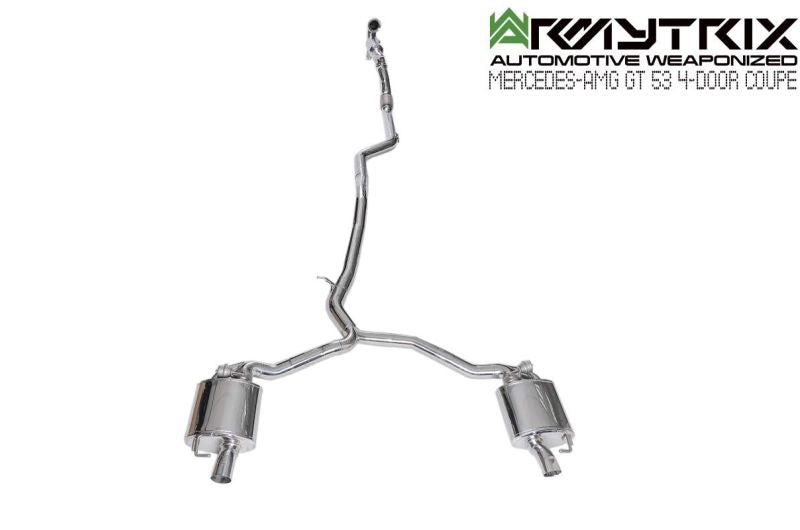Mercedes-AMG GT 43/53 4-Door Coupé OPF/Non-OPF (2019-Present) valvetronic exhaust system - Armytrix Exhausts