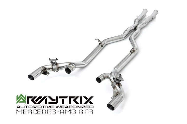 Tuyau de descente sport Armytrix avec catalyseur à revêtement céramique et convertisseur catalytique 200 CPSI pour Mercedes-AMG GT/GT S (2015-présent)