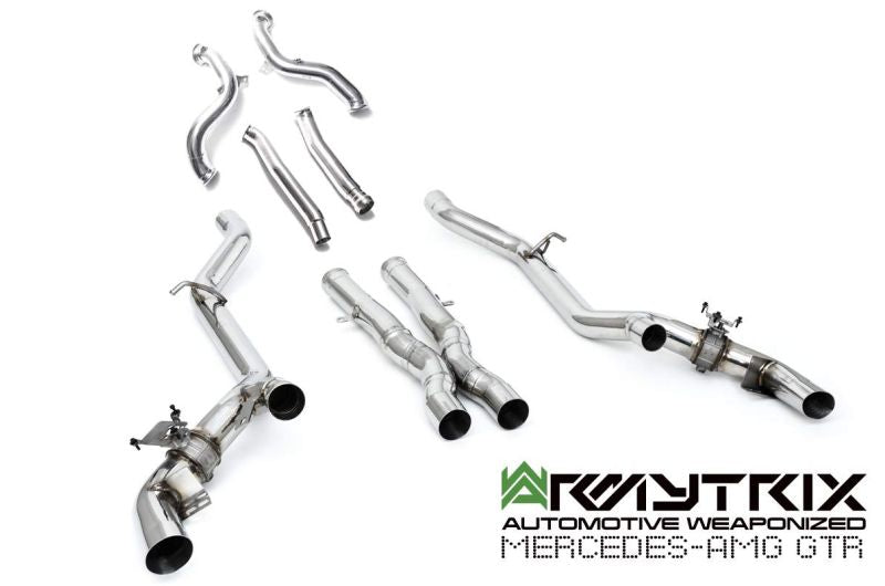 Mercedes-AMG GT R (2017–present) valvetronic exhaust system - Armytrix Exhausts