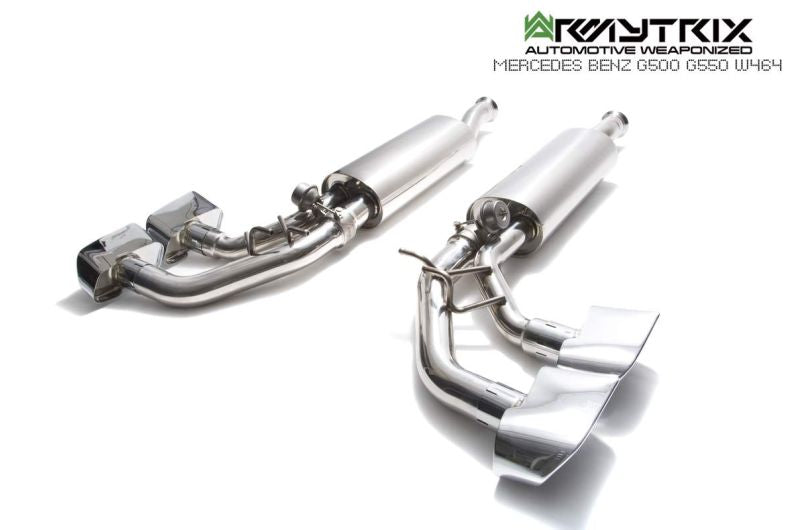 Mercedes Benz W463A G500 (2018-Present) valvetronic exhaust system - Armytrix Exhausts