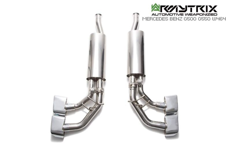 Mercedes Benz W463A G500 (2018-Present) valvetronic exhaust system - Armytrix Exhausts