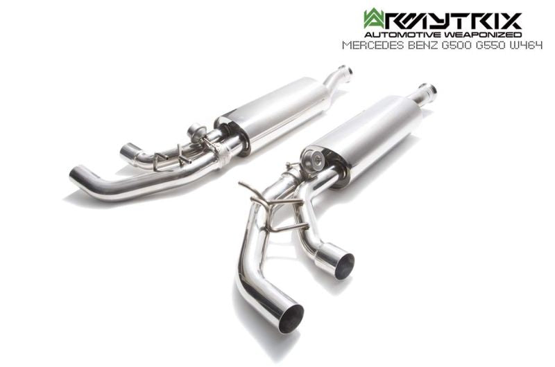 Mercedes Benz W463A G500 (2018-Present) valvetronic exhaust system - Armytrix Exhausts
