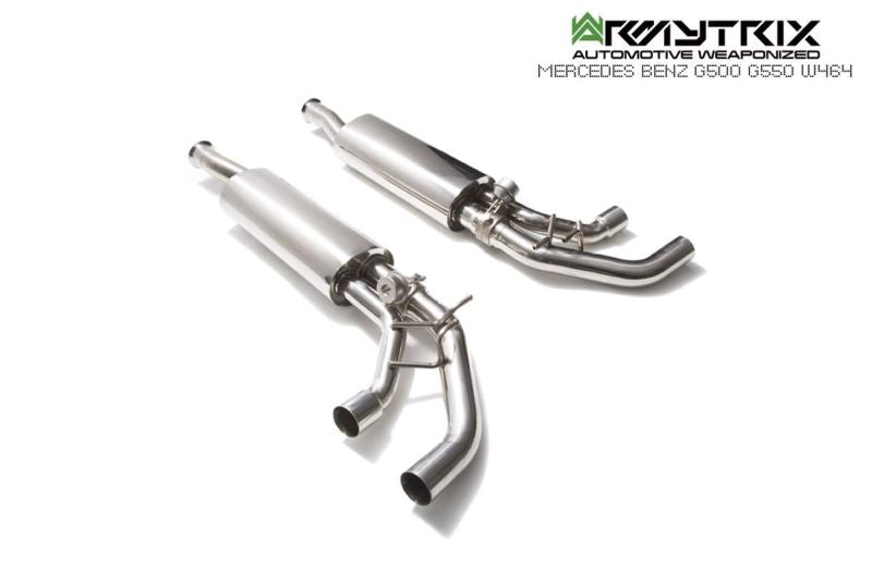 Mercedes Benz W463A G500 (2018-Present) valvetronic exhaust system - Armytrix Exhausts
