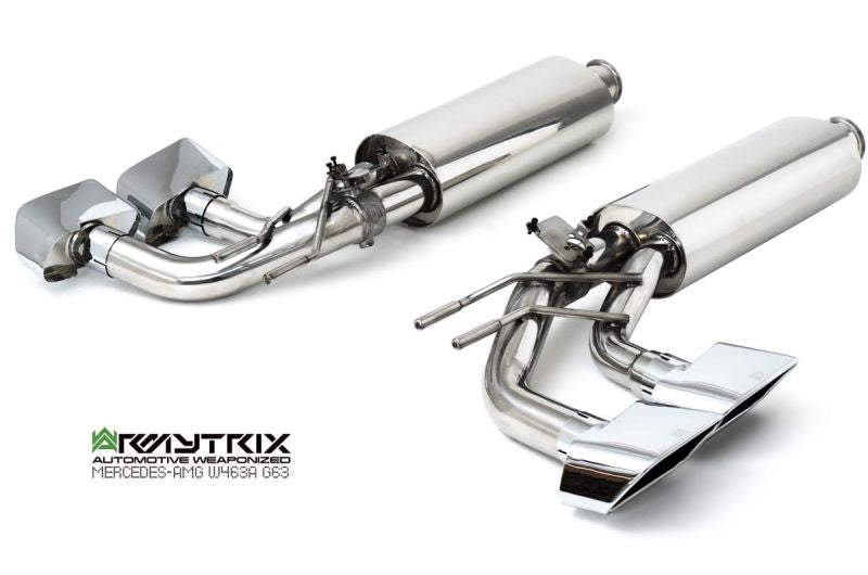 Mercedes-AMG W463A G63 (2018-Present) valvetronic exhaust system - Armytrix Exhausts