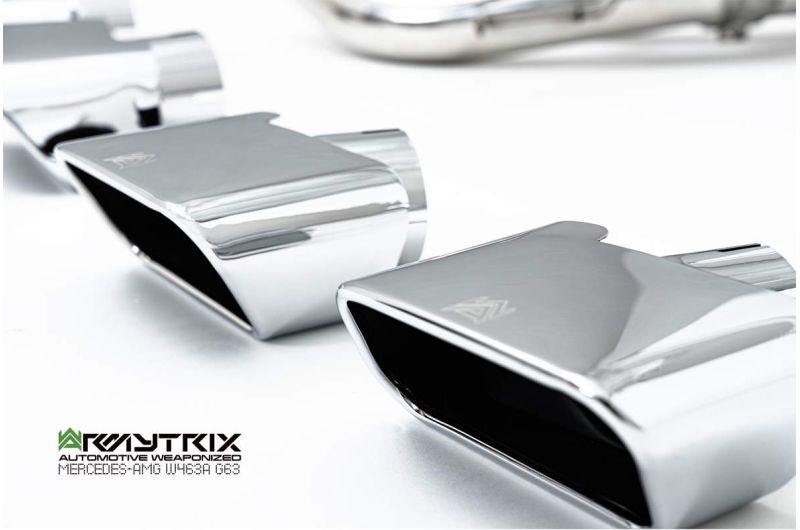 Mercedes-AMG W463A G63 (2018-Present) valvetronic exhaust system - Armytrix Exhausts