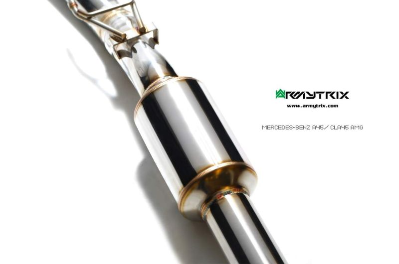Mercedes-AMG X117 CLA45 Shooting Brake (2013-2019) valvetronic exhaust system - Armytrix Exhausts