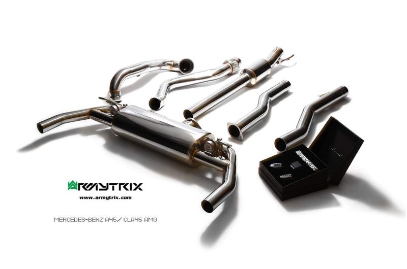 Mercedes-AMG X117 CLA45 Shooting Brake (2013-2019) valvetronic exhaust system - Armytrix Exhausts