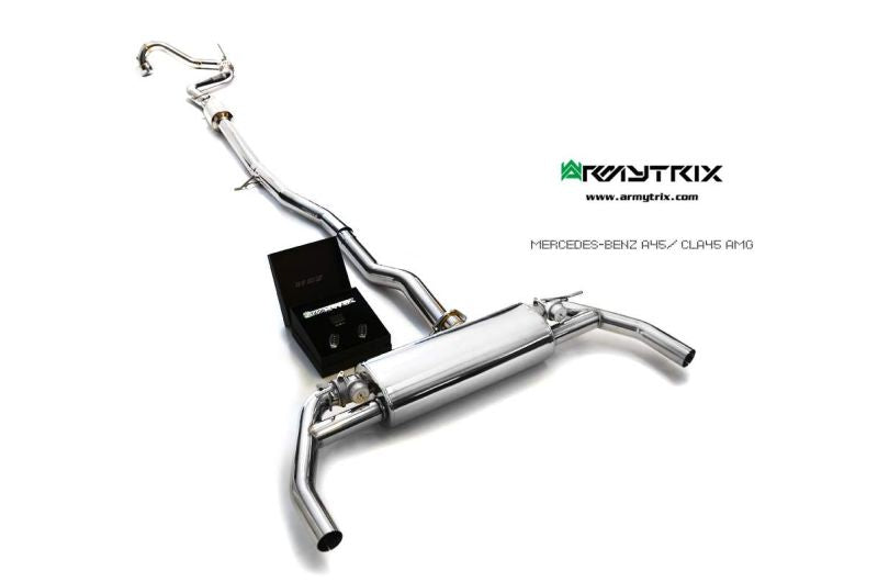 Mercedes-AMG X117 CLA45 Shooting Brake (2013-2019) valvetronic exhaust system - Armytrix Exhausts